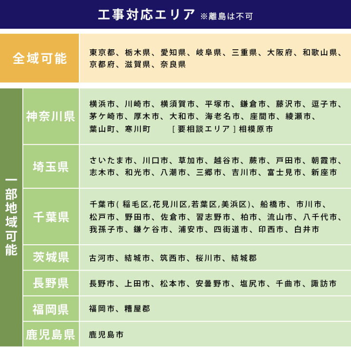 楽天市場】LINE友だち追加でクーポン配布中【工事除外エリアあり 