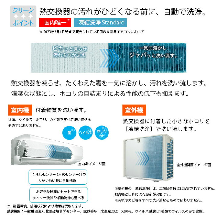 楽天市場】ZJシリーズ 白くまくん 2024年モデル 日立 エアコン 6畳 6畳 