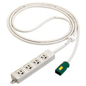 【LINE友だち追加でクーポン配布中】WFA6654HG パナソニック Panasonic ハーネスOAタップ接地抜止5m4コ口グレ— 電設資材