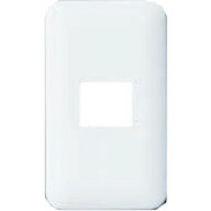 【10枚入り】WTF7001W パナソニック コスモシリーズワイド21 ラウンドコンセントプレート 1コ用 電設資材