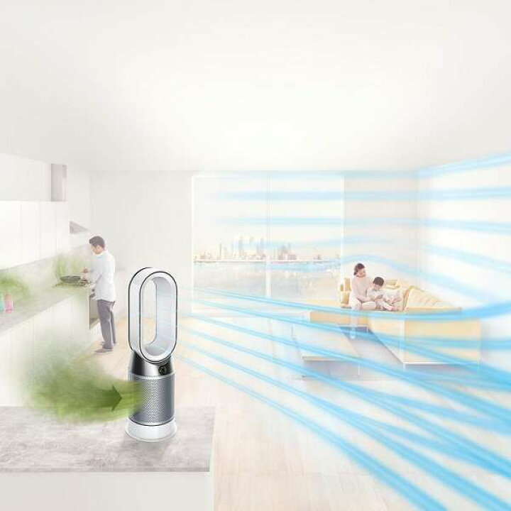 楽天市場】dyson ダイソン Pure Hot + Cool 羽根のない扇風機 HP4AWS 1  