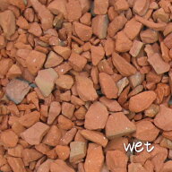 120kg レンガの砂利　レッドクラッシュブリック(20kg×6袋)5cm厚で約2平米分(1m×2m程度)北海道・沖縄は…