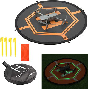 DJI DJI Mini 3 / Mini 3 Pro/Mavic 3 / Mavic Air2 / Air 2S / Mavic 2 Phantom 4 3�Ή� �h���[���G�v���� �w���|�[�g �����f�B���O�p�b�h ���a80cm �\�����p �h�� �h���[�� �w���|�[�g ������[�h �܂肽���ݎ� �g��