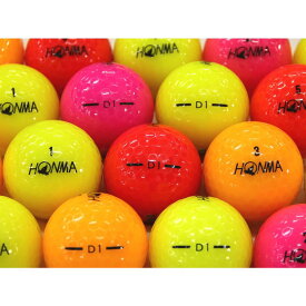 【中古】ABランク ホンマ HONMA D1 2016年モデル カラーボール 30個 球手箱 ロストボール