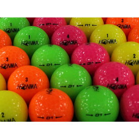 【中古】ABランク ホンマ HONMA D1 2020年モデル カラーボール 20個 球手箱 ロストボール