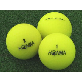 【中古】ABランク ホンマ HONMA NX イエロー 2017年モデル 30個 球手箱 ロストボール