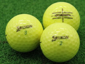 【中古】ABランク スリクソン SRIXON TRI-STAR 2020年モデル イエロー 20個 球手箱 ロストボール