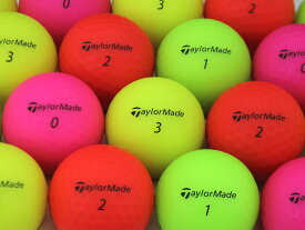 Aランク テーラーメイド TaylorMade DISTANCE+SOFT マットカラー 2019年モデル 20個 球手箱 ロストボール