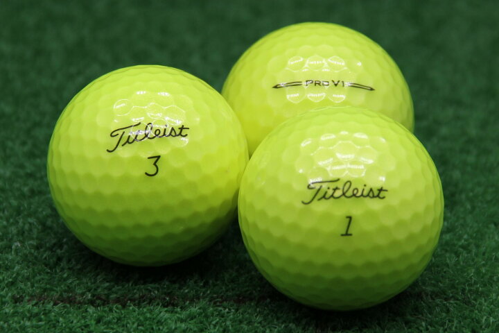 楽天市場】ABランク タイトリスト Titleist PRO V1 イエロー 2023年 