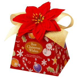 クリスマスコレクションギフトボックス造花付レッドアレンジベース ジオラマ 工作 模型 情景