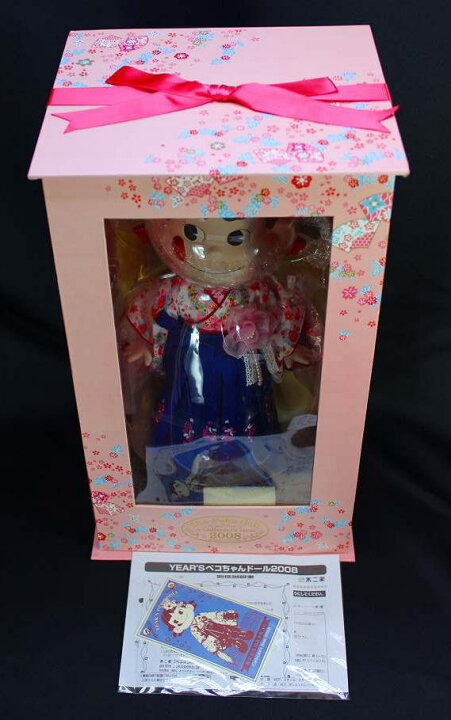 楽天市場】イヤーズペコちゃんドール2008ビスクドールペコちゃんの大正 