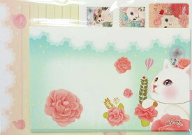 猫のレターセット2白choochoo本舗チューチュー本舗JETOYジェトイ