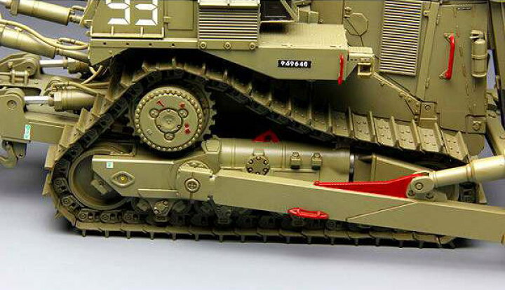 楽天市場】モンモデルD9R 装甲ブルドーザーmeng-model【新品同様品  
