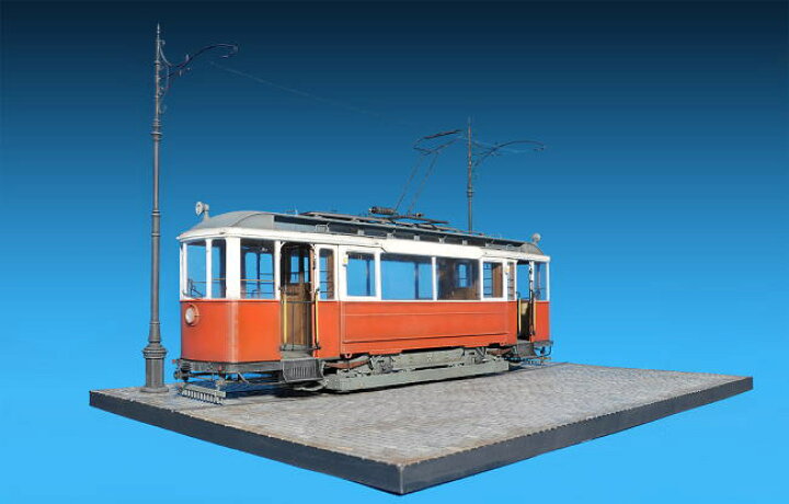 路面電車 プラモデル 模型 Bトレインショーティー 路面電車5 花100形・8800形 オレンジ プラモデル