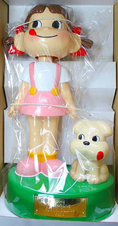 楽天市場】ペコちゃん＆ドッグ人形スペシャルエディション【未使用 