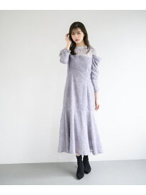 【SALE／47%OFF】【2024秋冬新作】フェアリーワンピース/MM447422 MISCH MASCH ミッシュマッシュ ワンピース・ドレス ワンピース グレー ブラック【RBA_E】【送料無料】[Rakuten Fashion]