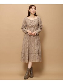 【SALE／68%OFF】レース袖コンシャスワンピース/MM347406 MISCH MASCH ミッシュマッシュ ワンピース・ドレス ワンピース ブラック ブラウン ホワイト【RBA_E】【送料無料】[Rakuten Fashion]