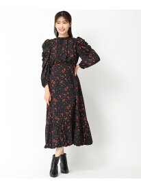 【SALE／58%OFF】【2024秋冬新作】ドットフラワーワンピース/MM447414 MISCH MASCH ミッシュマッシュ ワンピース・ドレス ワンピース ネイビー レッド ブラック【RBA_E】【送料無料】[Rakuten Fashion]