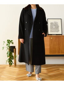 【SALE／29%OFF】ダブルボタンコート MISCH MASCH ミッシュマッシュ スカート ロング・マキシスカート ブラウン ベージュ ブラック【RBA_E】【送料無料】[Rakuten Fashion]