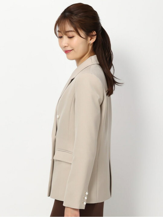 楽天市場】【SALE／45%OFF】パールダブルテーラージャケット MISCH 