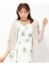 【SALE／30%OFF】【2024春夏新作】透かし柄Vネックカーディガン/MM418408 MISCH MASCH ミッシュマッシュ トップス カーディガン ホワイト レッド ベージュ ブラック オレンジ【RBA_E】【送料無料】[Rakuten Fashion]