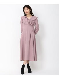 【SALE／66%OFF】【2024秋冬新作】カシュクールラッフルワンピース/MM447413 MISCH MASCH ミッシュマッシュ ワンピース・ドレス ワンピース ブルー ネイビー ピンク【RBA_E】【送料無料】[Rakuten Fashion]