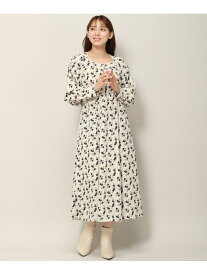 【SALE／69%OFF】単色フラワーワンピース/MM337428 MISCH MASCH ミッシュマッシュ ワンピース・ドレス ワンピース グリーン ブラック ホワイト【RBA_E】【送料無料】[Rakuten Fashion]