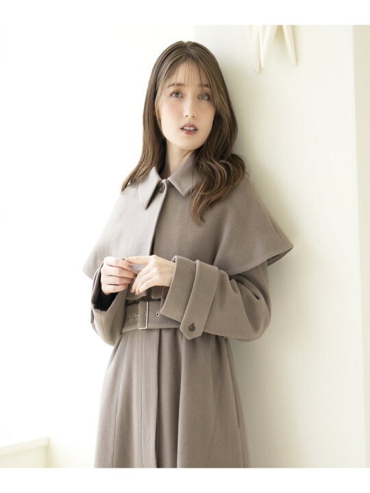 楽天市場】ケープカラーコート MISCH MASCH ミッシュマッシュ 