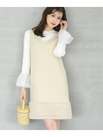 【SALE／61%OFF】【2024秋冬新作】裾ファージャンスカ/MM447419 MISCH MASCH ミッシュマッシュ ワンピース・ドレス ワンピース ホワイト ブラック グレー【RBA_E】【送料無料】[Rakuten Fashion]