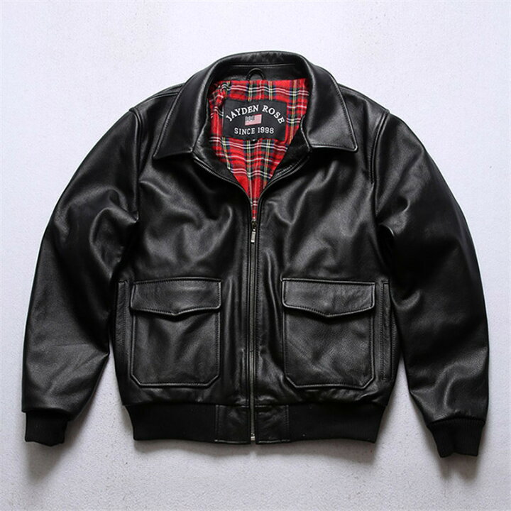 新品】本革100% ライダースジャケット 牛革 オートバイ バイク  