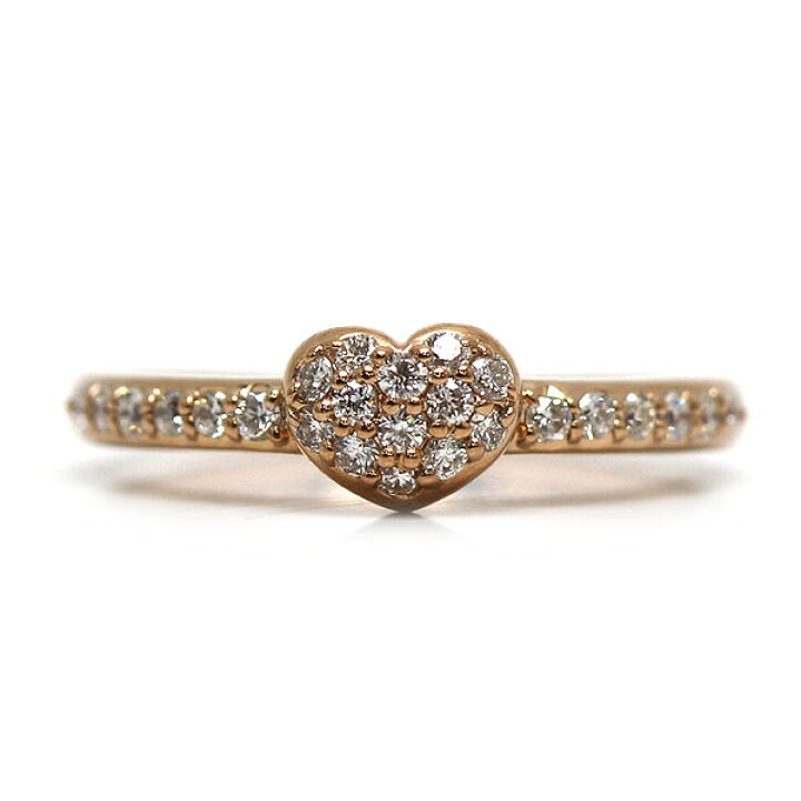 楽天市場】Ponte Vecchio ポンテヴェキオ ハート ダイヤモンドリング 7  