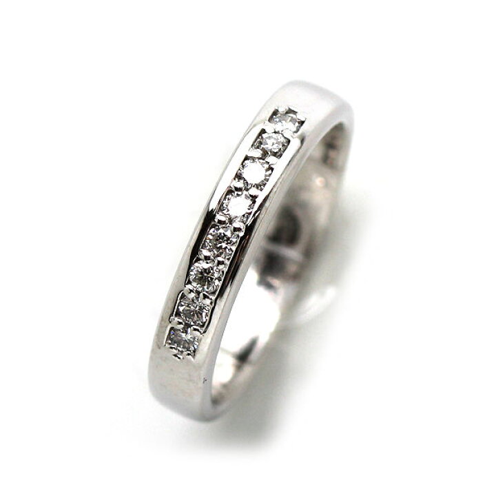 楽天市場】K18WG ダイヤモンドリング 12号 0.20ct 18金 ホワイト  