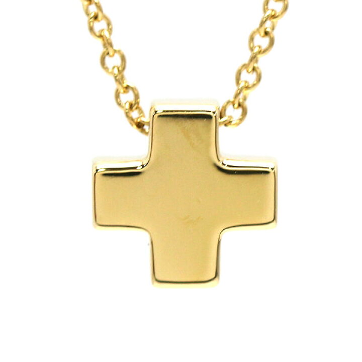 楽天市場】Tiffany&Co. ティファニー ローマンクロス ネックレス K18 