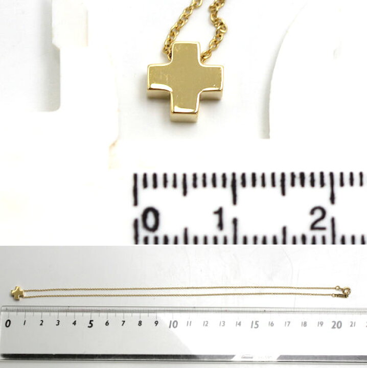 楽天市場】Tiffany&Co. ティファニー ローマンクロス ネックレス K18 