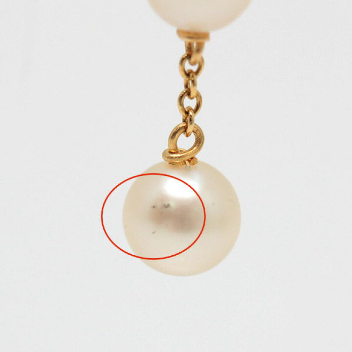 楽天市場】Tiffany&Co. ティファニー パール バイザヤード ピアス K18  