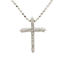 楽天市場】k18 中古 ネックレス（モチーフクロス）（ジュエリー 