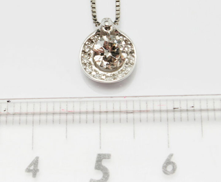 楽天市場】ダイヤモンド ネックレス プラチナ 0.51ct 0.10ct 44cm 