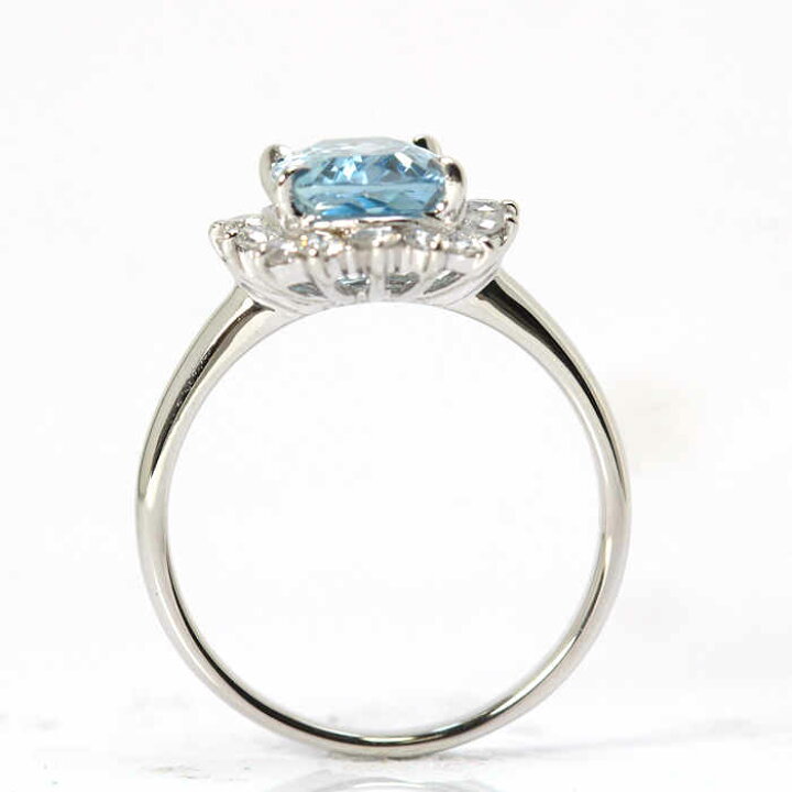 楽天市場】1.504/0.43ct アクアマリン リング 12号 Pt900 プラチナ 