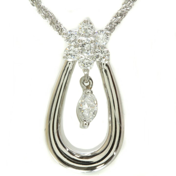 楽天市場】POLA ポーラ Pt900 ダイヤモンド ネックレス 0.50ct 46cm  