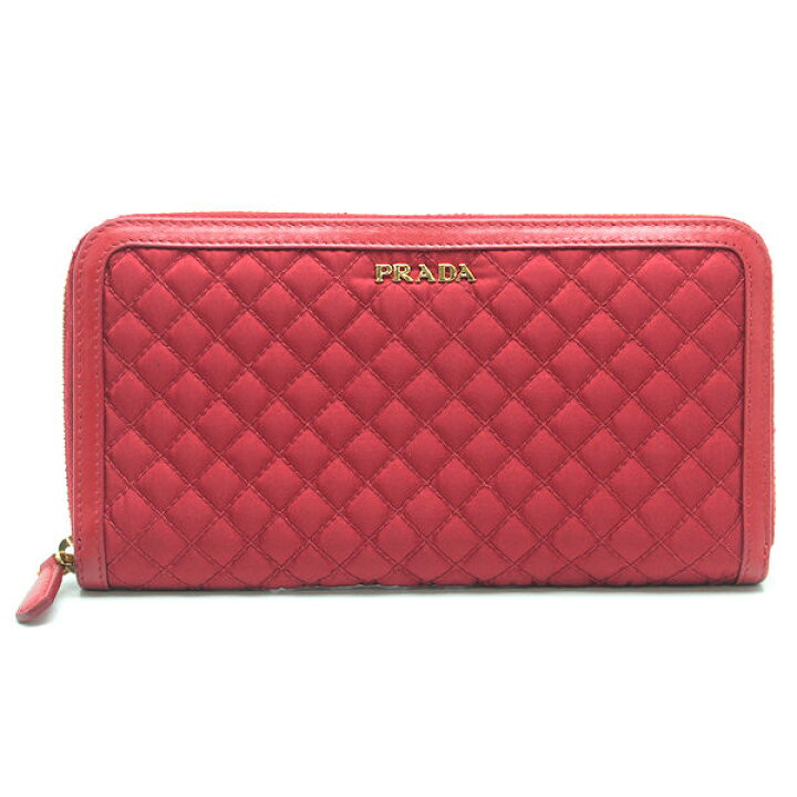 楽天市場】PRADA プラダ ラウンドファスナー長財布 1ML506 TESSUTO 