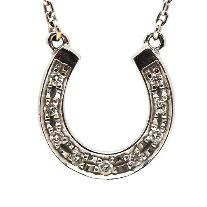 楽天市場】STAR JEWELRY スタージュエリー ホースシューネックレス 約 