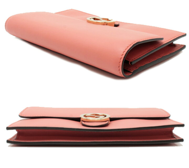 楽天市場】GUCCI グッチ インターロッキングG ショルダーウォレット 長  