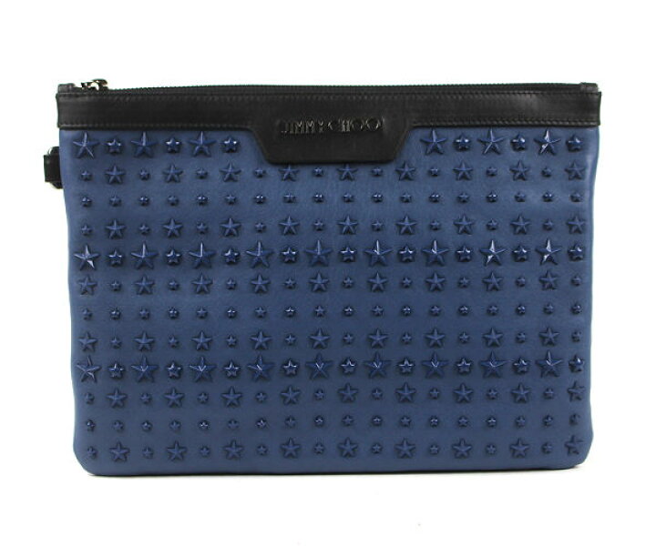 楽天市場】JIMMY CHOO ジミーチュウ クラッチバッグ レザー スタッズ 