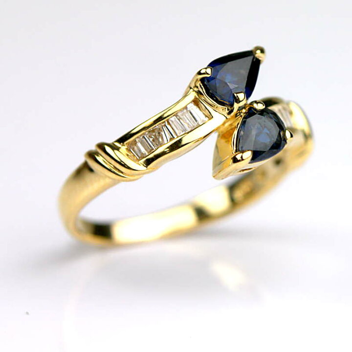 楽天市場】K18 18金イエローゴールド 1.00/0.18ct 指輪 リング 