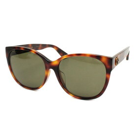 GUCCI グッチ サングラス　GG0097SA 002 ブラウンハバナ べっ甲 11206【中古】