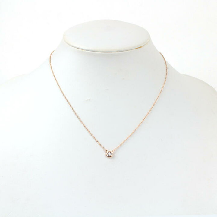 楽天市場】Tiffany&Co. ティファニー バイザヤード ネックレス 一粒  