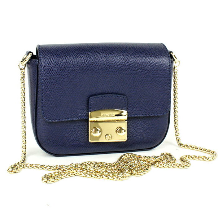 楽天市場】美品 FURLA フルラ メトロポリス チェーンショルダーバッグ  