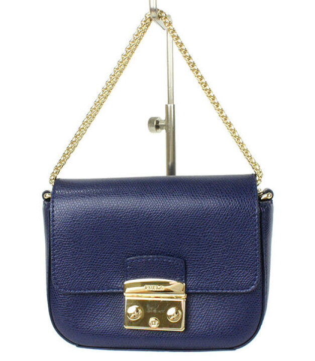 楽天市場】美品 FURLA フルラ メトロポリス チェーンショルダーバッグ 