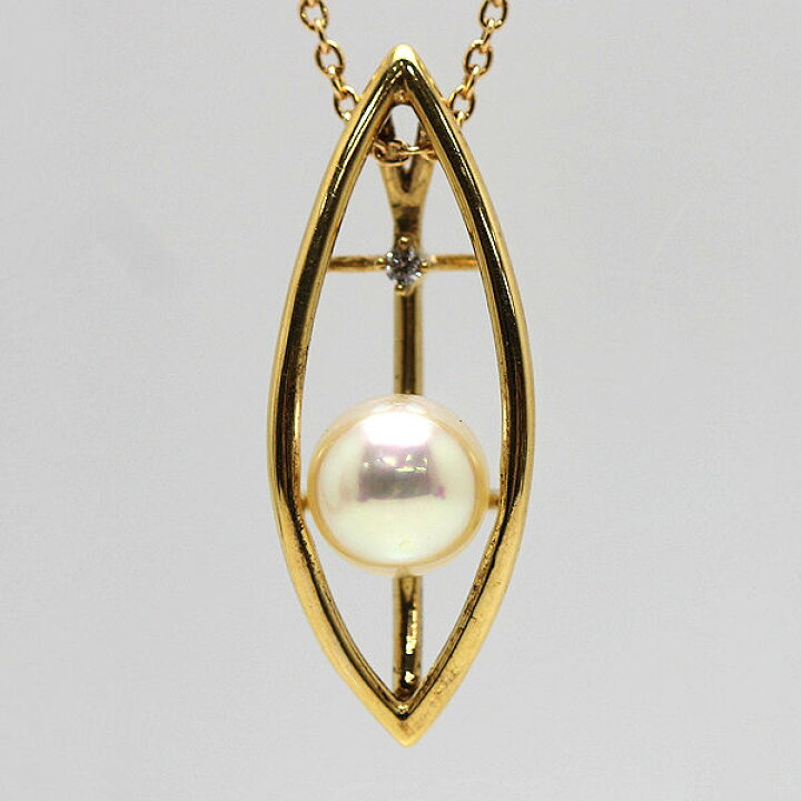 楽天市場】TASAKI タサキ パール付きネックレス 約42cm 真珠 約8mm  