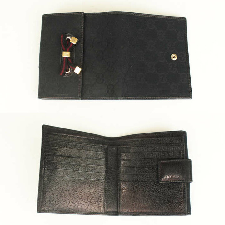 楽天市場】GUCCI プリンシー Wホック 財布 GGキャンバス 167465  